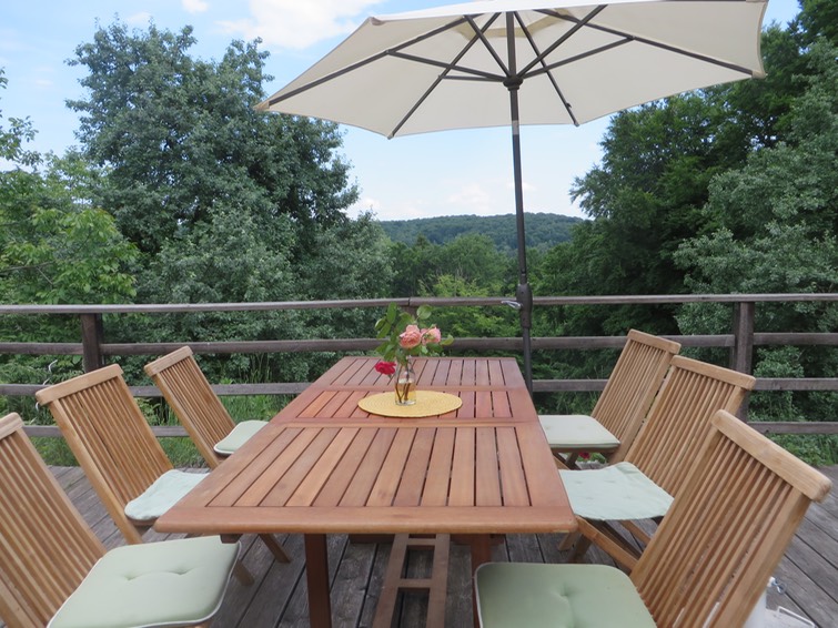 essen auf der Terrasse